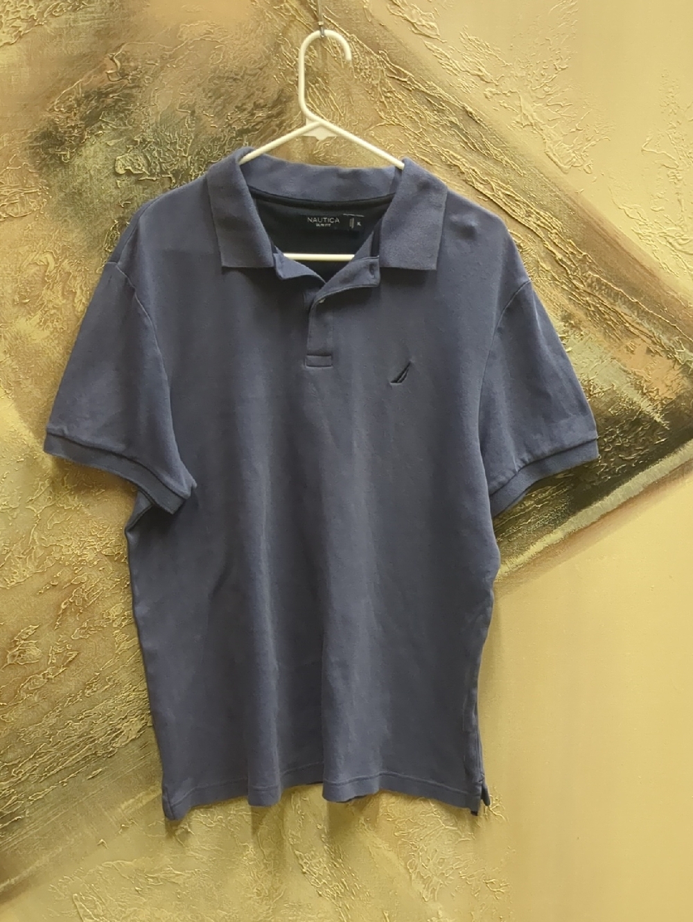 Nautica Men's Slim Fit XL Deck Polo - Stellar Blue - 